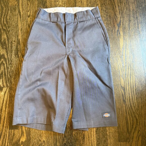 Size 26 Shorts, for Middle School Boys, Dickies Grey Shorts - Picture 1 of 4